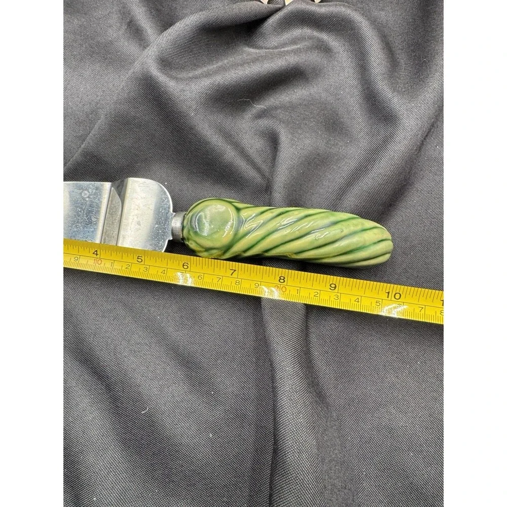 Vintage Kitchen Utensils With Ceramic Handles